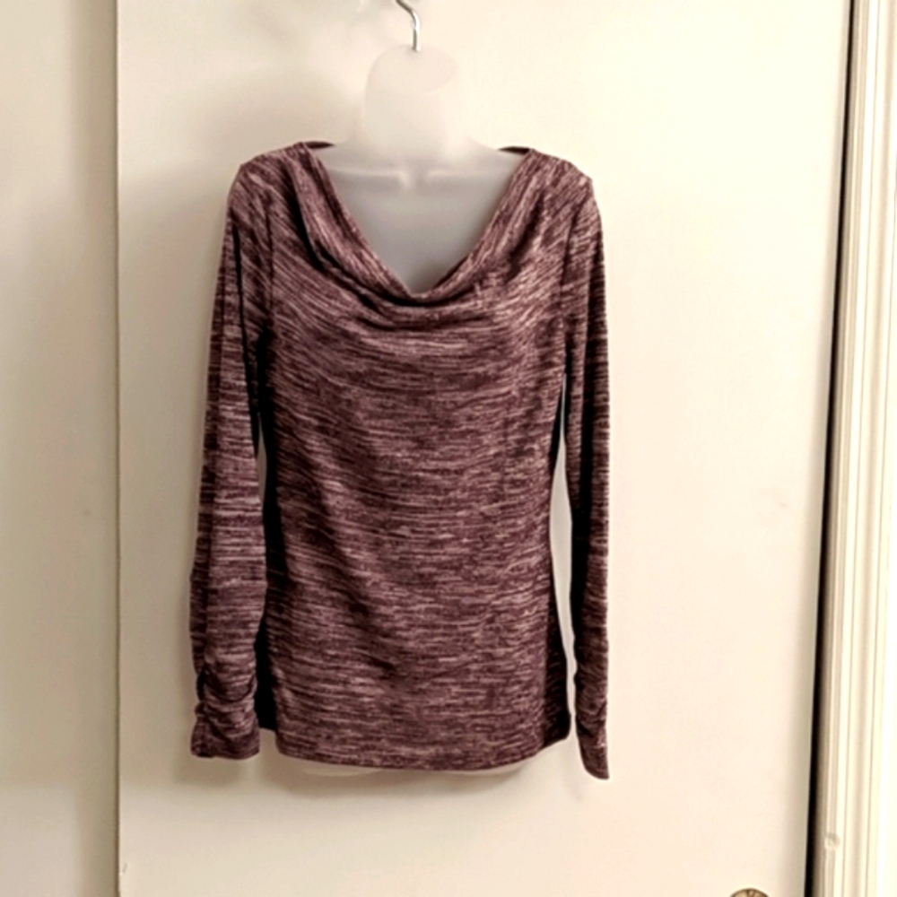 Amber Sun Cowl Neck Top